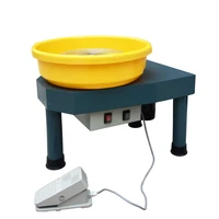 ceramic art drawing machine stepless variable speed lcd touch screen pottery clay turntable tool pottery equipment ty 12