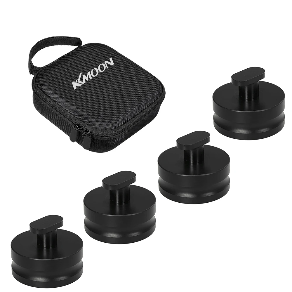 4 шт. KKMOON Алюминиевые Подъемные коврики для подъема домкратов подъемные домкраты