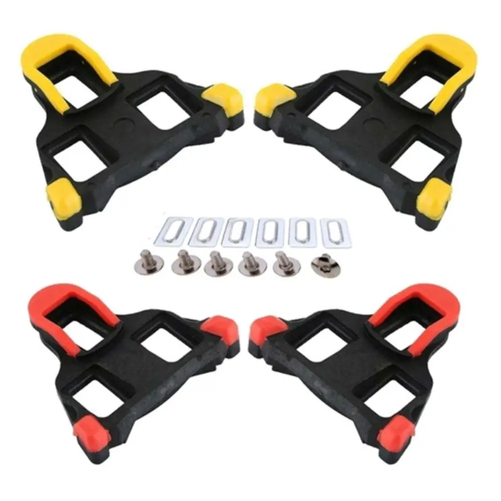 

Bike Self-locking Pedal Cleats Set Cycling Pedals Part Mountain Road Bike Accessories