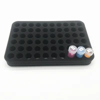 60 hole jar storage tray protection slot foamed sponge material is suitable for storage bottles with a diameter of 2 3cm