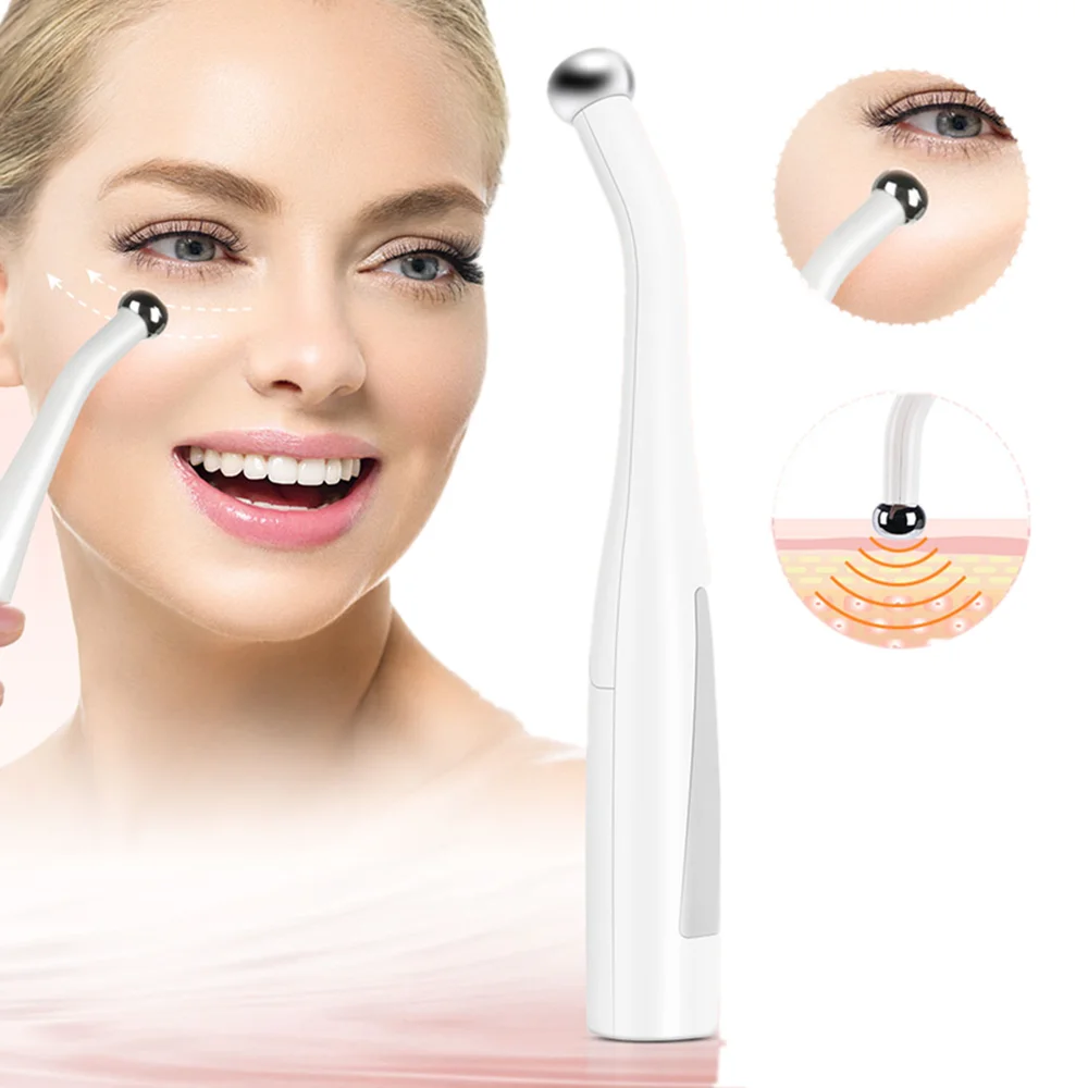 Вибрирующий массажер для глаз микротоковая палочка отрицательные ионы средство