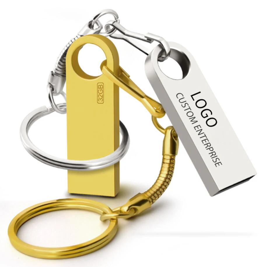 

Металлический флеш-накопитель 2,0, 32 ГБ, 128 ГБ, 16 ГБ, 8 ГБ, 4 Гб, высокоскоростной Usb флеш-накопитель, 64 ГБ, Usb-накопитель, бесплатный Пользовательс...