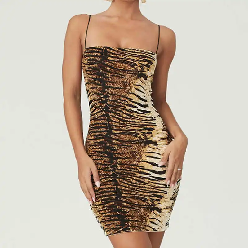 

Newest Arrival Women Sleeveless Short Dress Sexy Suspender Bodycon Pencil Tight Fashion Dresses for Spring Summer Autumn