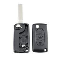 3 button key remote case key case key protective spare parts small and light shell without slot and with seat