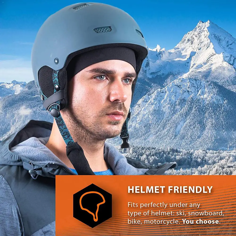 Новинка зимние уличные Лыжные шапки для мужчин и женщин теплые верховой езды