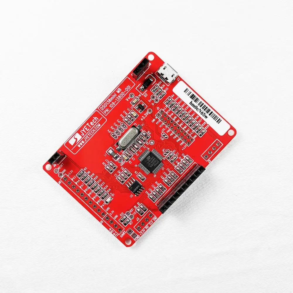 Оригинальный цифровой осциллограф JYETech DSO138mini в собранном виде включая щуп с