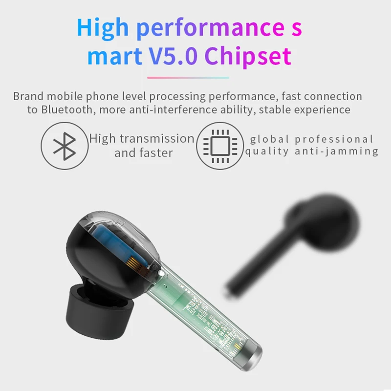 TWS беспроводные наушники TW40 Bluetooth 5 0 Super Bass 6D 3D Hi Fi стерео гарнитура с громкой