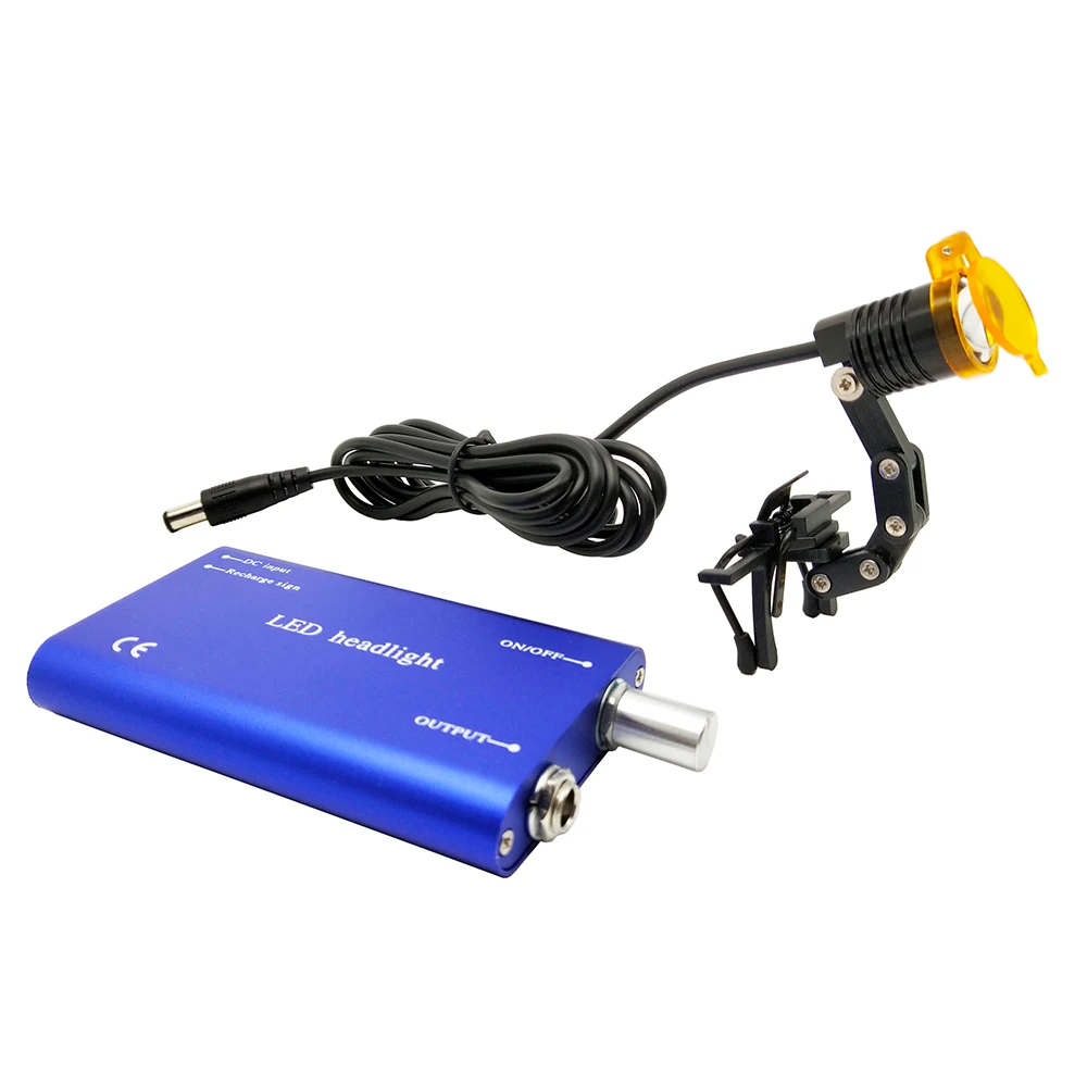 Стоматологическая Светодиодная лампа на клипсе 3 Вт|Лупы| |