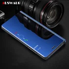 Умный зеркальный флип-чехол, чехол для Huawei Honor V10 V20 V30 Play Note 10i 9 8 7 20i Lite Pro 7C 8C 8S 8A Nova 3 3i 4 5 6SE 2 Lite