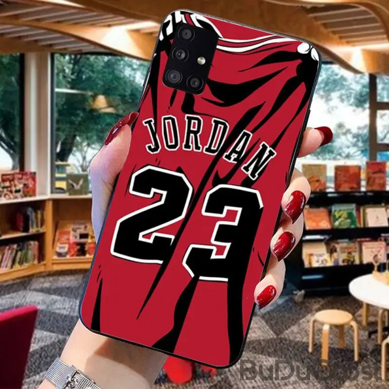 

Basketball 23 Jordan Phone Case For Samsung Galaxy A7 8 2018 6 8 Plus A9 2018 A10 20 30 40 50 70