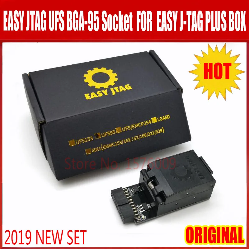 Новинка 2021 оригинальная коробка Easy-JTAG plus с адаптером Easyjtag UFS 95 вилка адаптера JTAG