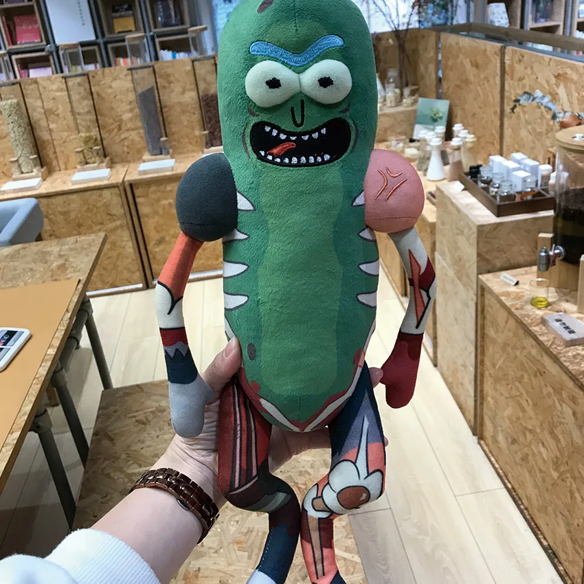 Хит продаж новинка 45 см Pickle плюшевая кукла 18 дюймов крыса костюм плюшевые огурец