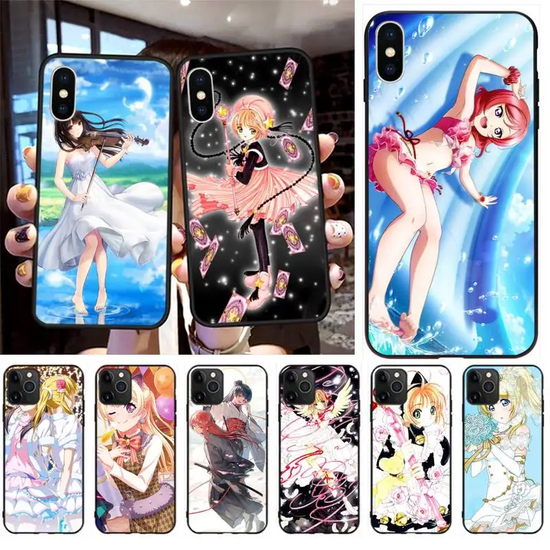 Японский Аниме Любовь Live новое поступление черный чехол для мобильного телефона