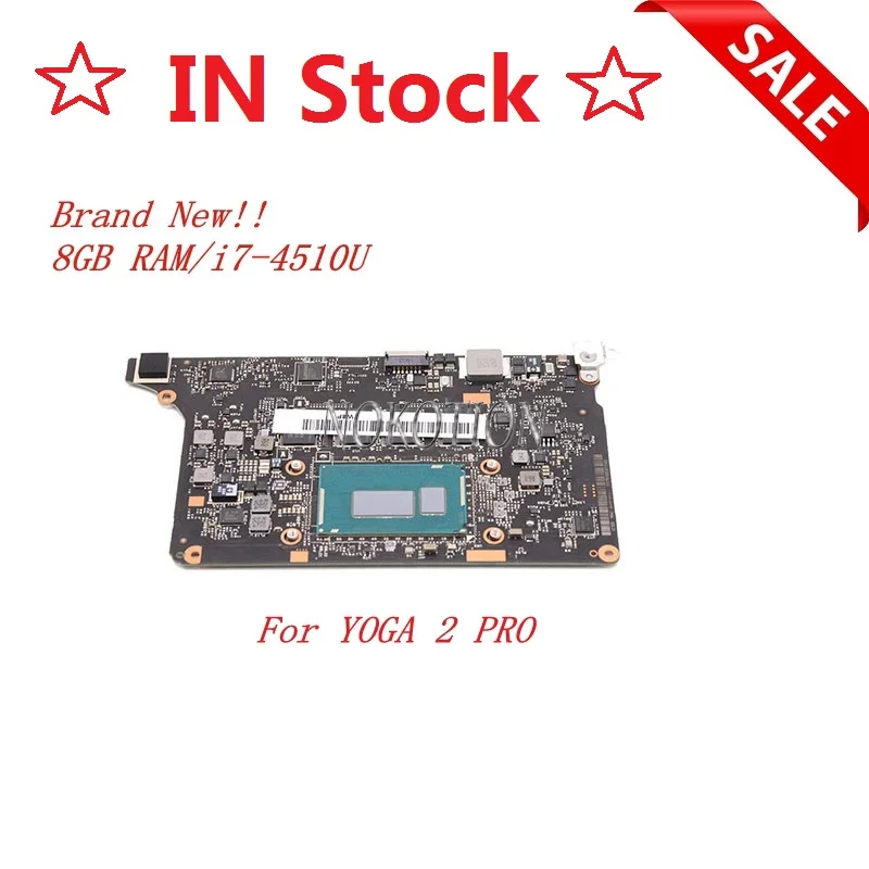 Новая материнская плата NOKOTION viu3 NM A074 5B20G38213 для ноутбука Lenovo yoga 2 pro i7 4510U SR1EB 8 ГБ ОЗУ