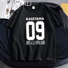Футболка Haikyuu с рисунком аниме для мужчин и женщин, японская рубашка с принтом манги, кагeyama, Tobio, Hinata, Shouyou, футболка для волейбола, уличная одежда