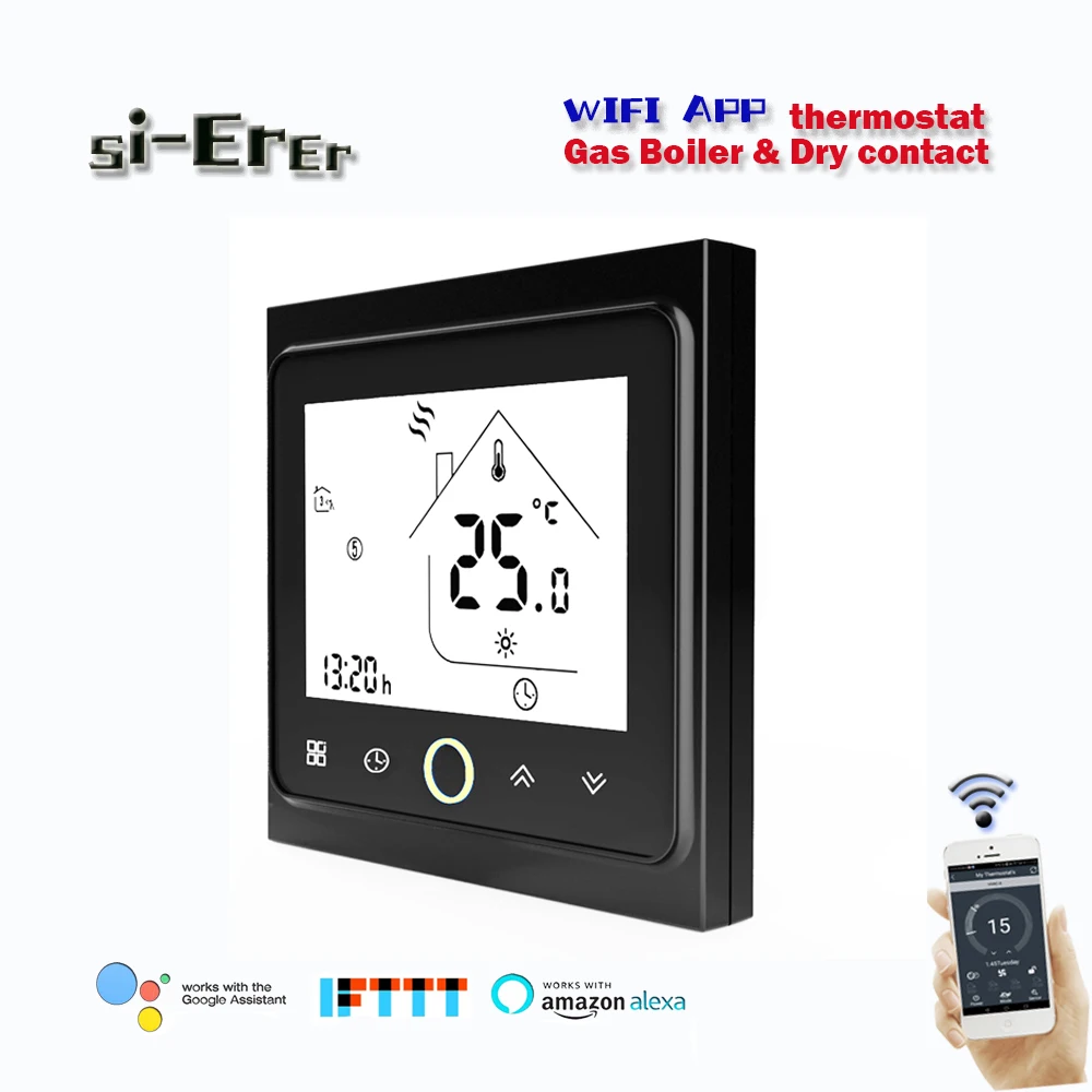 Wi Fi умный термостат для воды контроллер температуры газового котла работает с Alexa