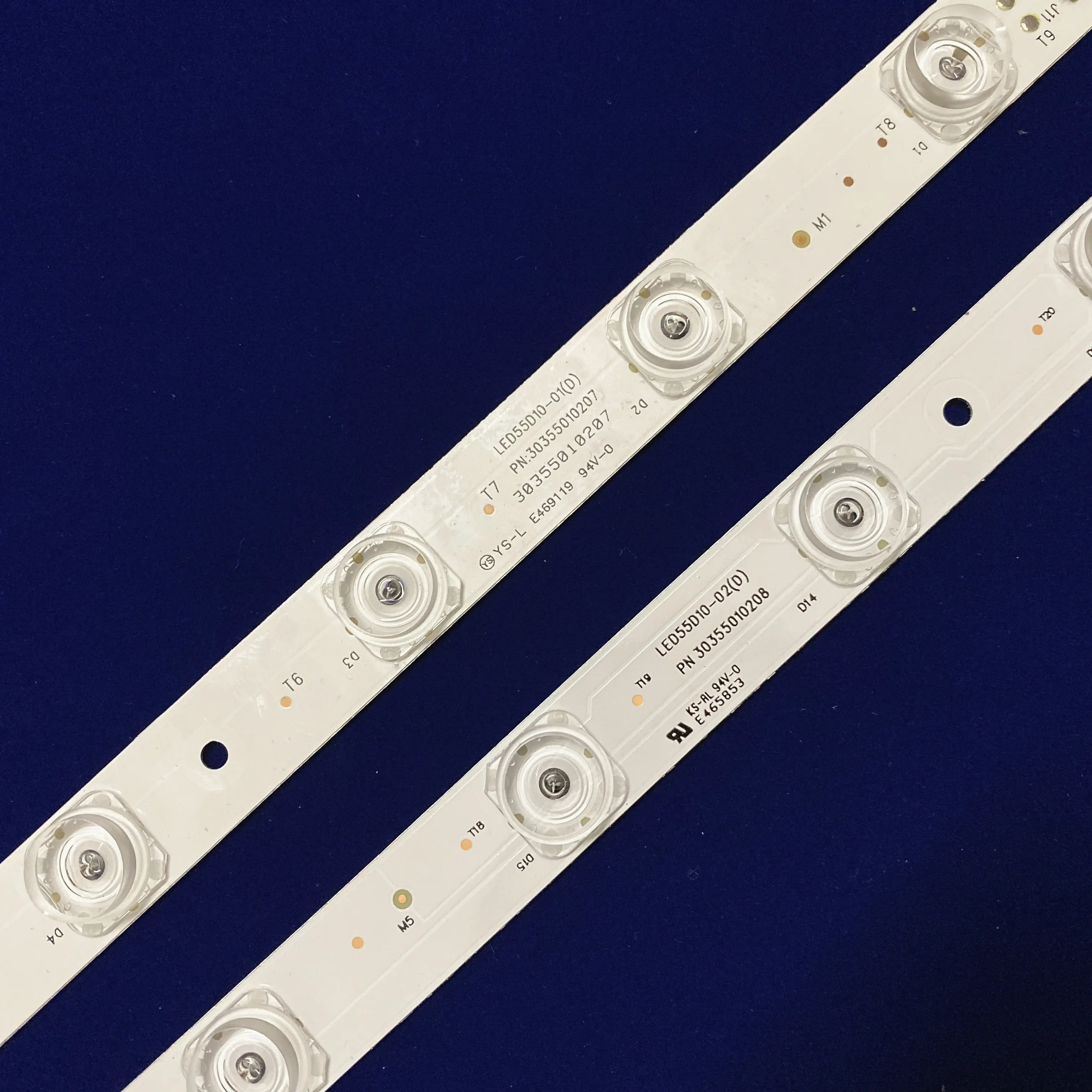 Светодиодный ТВ Подсветка полоски для Toshiba 39 дюймов 39L2309C 39L2306C TCL_39L2306C_3030C_8X5 | Лампы