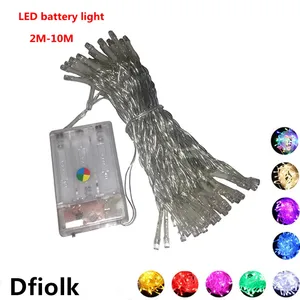 Гирлянда на батарейках АА, 3 шт., 2 м, 3 м, 4 м, 5 м, 10 м