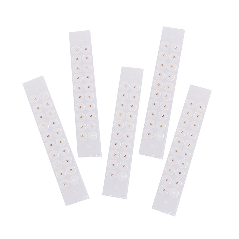 100PC/lot Clear Ear Point Stickers Pressure Stick Acupuncture Magnetic Beads Auricular Massage stickers | Красота и здоровье