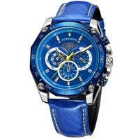 automatic mechanical watch mens gold white watch