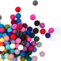 240pcs felt balls wool ball handmade felt 40 colors for vesicles in bulk for felt and garland diy
