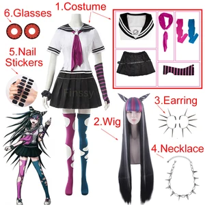 Женский костюм для косплея миоды Ибуки из аниме данганронпа