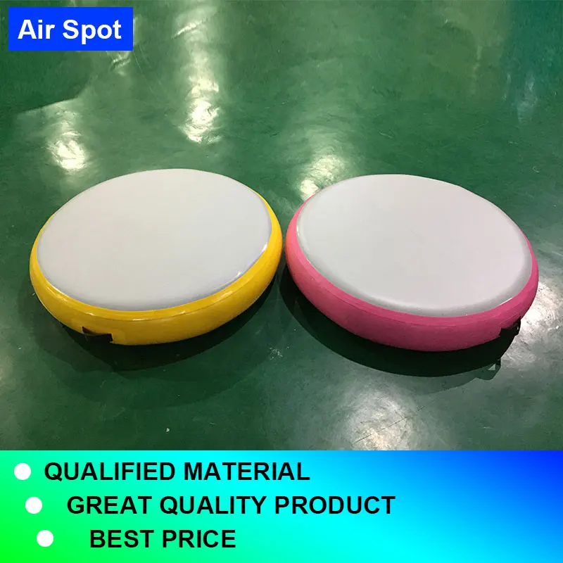 Free shipping Inflatable Airspot 1m 2m 3m Gymnastics Airtrack Air Track Spot Tumbling Mat Round for Gym and Training | Игрушки и хобби