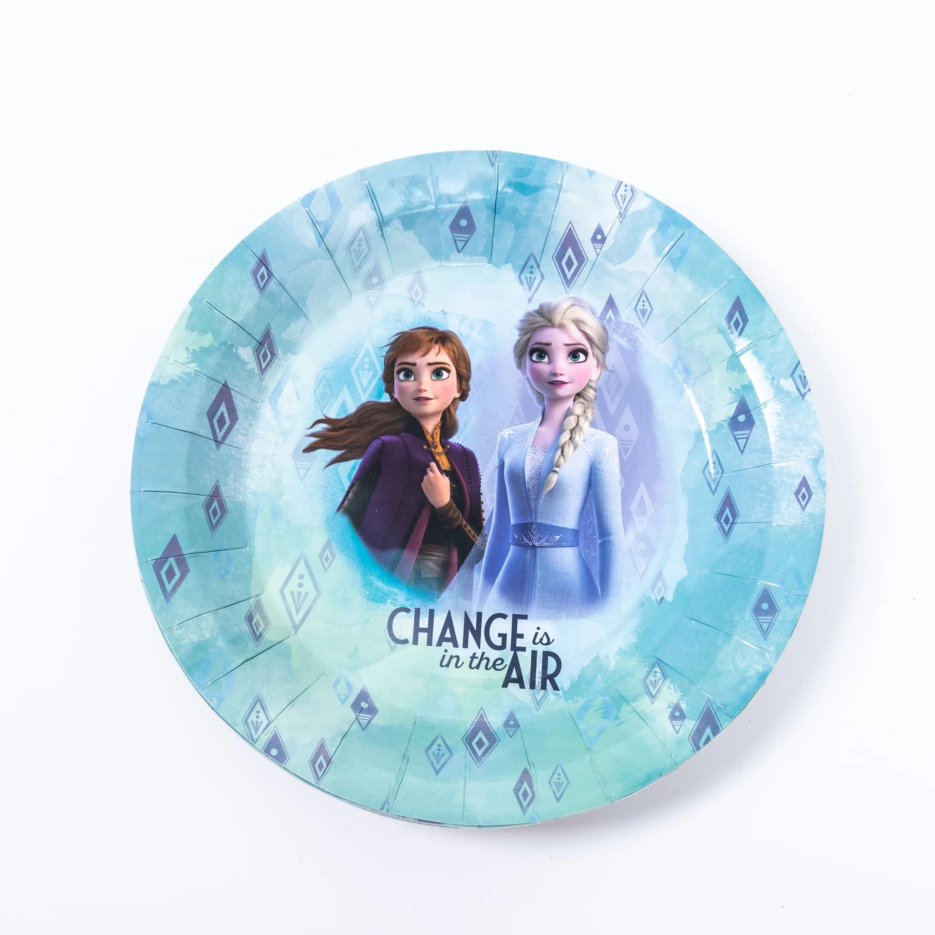 

Disney Frozen 2 party girl Baby baptism favor Snow Princess theme party decor paper banner cake topper first birthday decoration