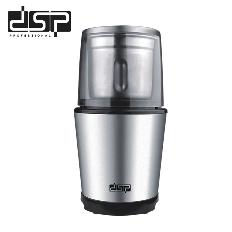 Sliver DSP профессиональный бытовой электрический нержавеющая сталь кофе Bean лезвие для мясорубки тип 220-240 В машина для перемалывания кофе 300 Вт - Цвет: Sliver