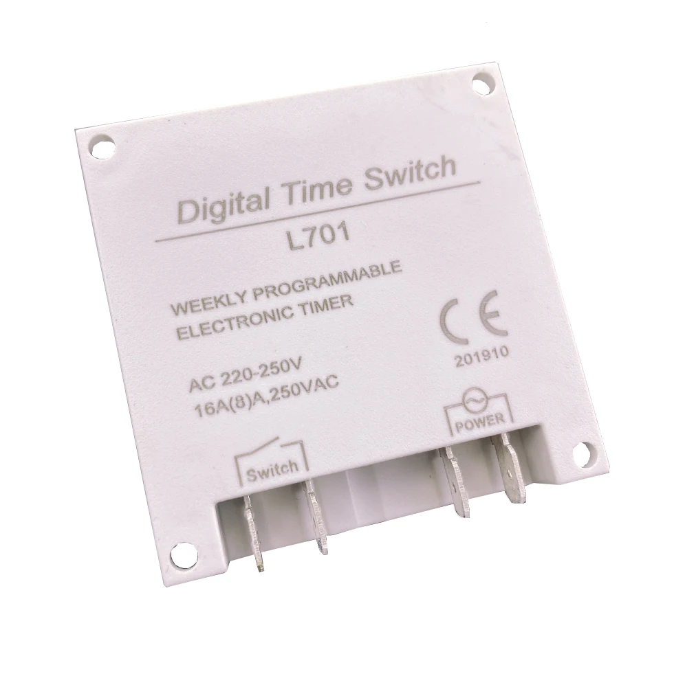 Маленький циклический таймер L701 микрокомпьютер переключатель управления