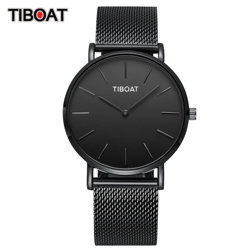 Часы наручные TIBOAT Мужские кварцевые модные повседневные деловые