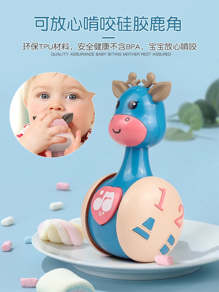 

Tumbler toy baby 3-6-9-12 months old children learn to climb early education children 0-1 years old