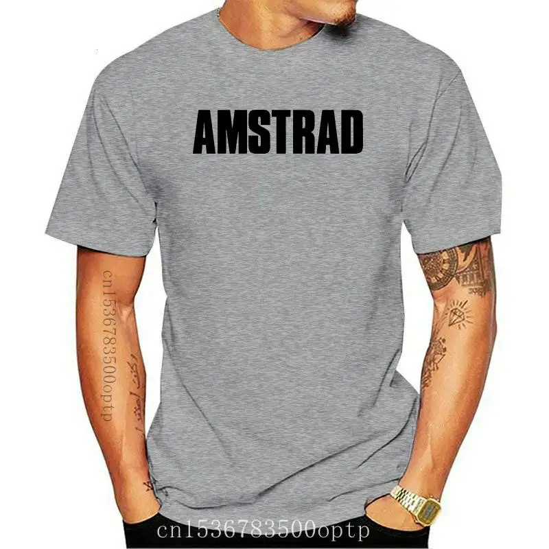 

New AMSTRAD INSPIRED STYLE GRAPHIC HIGH QUALITY COTTON SHORT SLEEVE T SHIRT