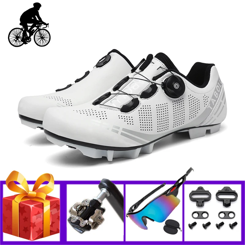 

Мужская велосипедная обувь унисекс, кроссовки для горного велосипеда, обувь с педалями SPD, обувь для горного велосипеда, обувь для гонок на о...