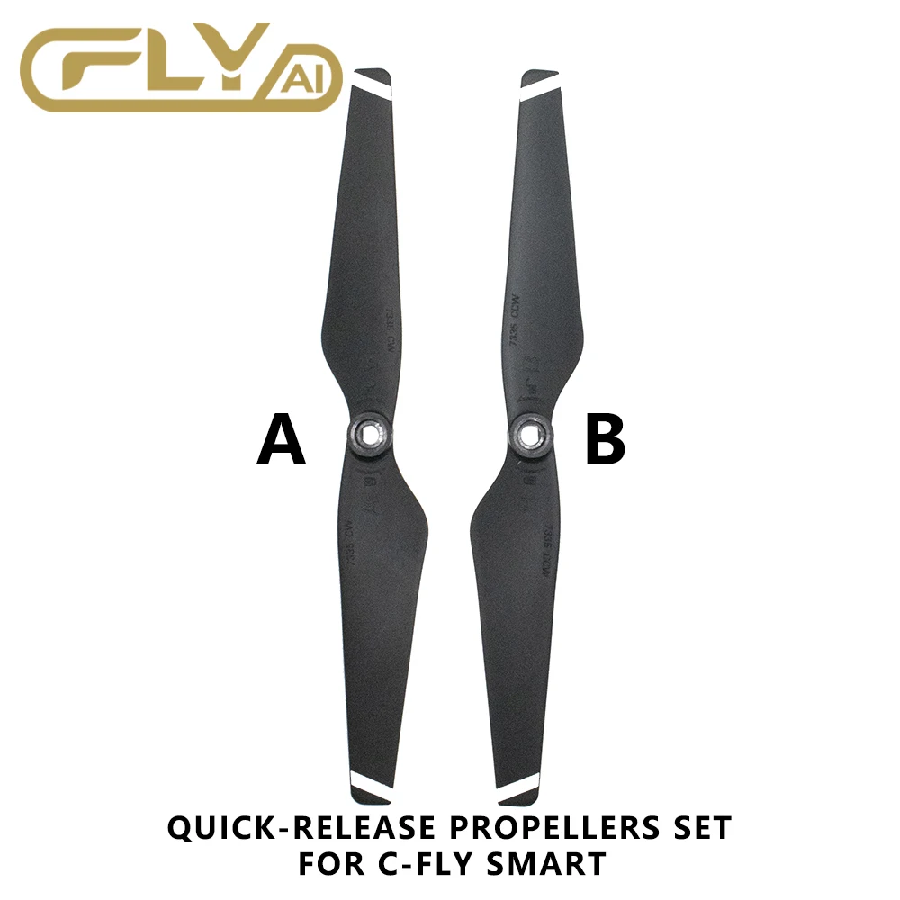 Винты для Дронов комплект для CFly Smart DF805B Smart Pro DF805C запасные части быстросъемные аксессуары набор C-Fly 7335 CW CCW