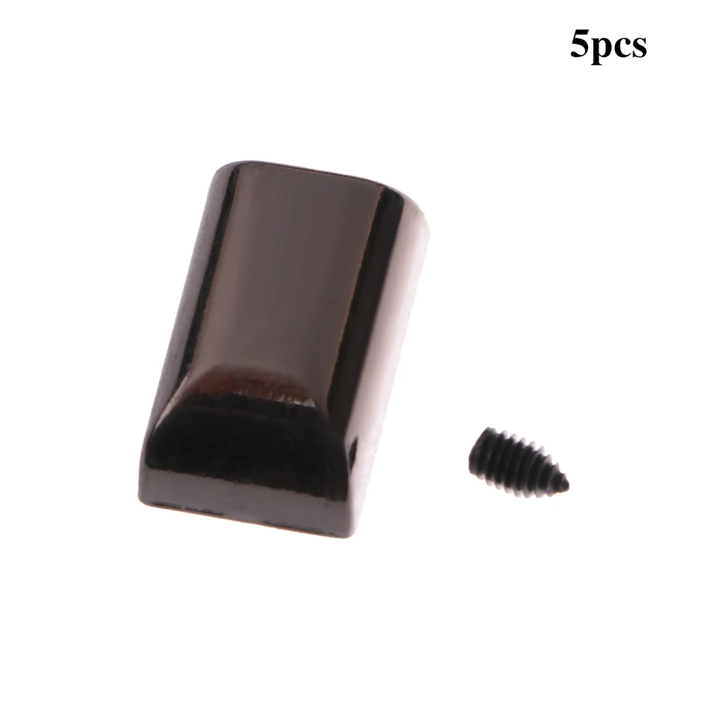 5 шт. металлическая застежка молния 17 мм зажим для фиксации хвоста с винтовой