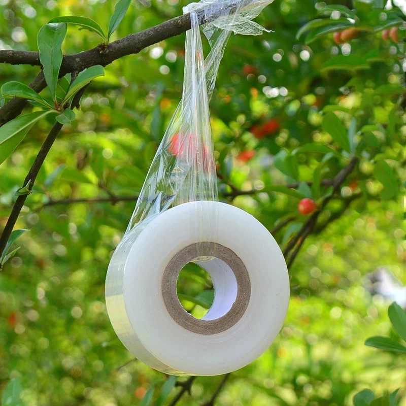 6@# Practical Parafilm Nursery Grafting Strechable Film Tape Garden Tree Plants Seedlings Supplies Eco-Friendly Pe Self-Adhesive - купить по