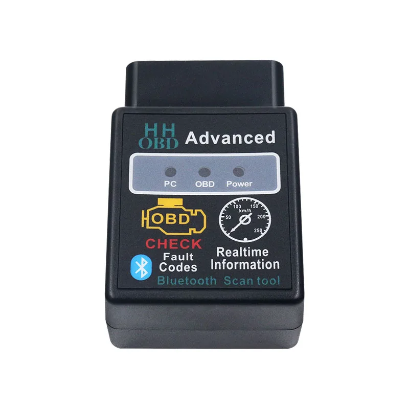 Диагностический сканер HHOBD ELM327 V2.1 V1.5 Bluetooth ELM 327 OBD2 CAN-BUS HH OBD для Android и Windows систем |