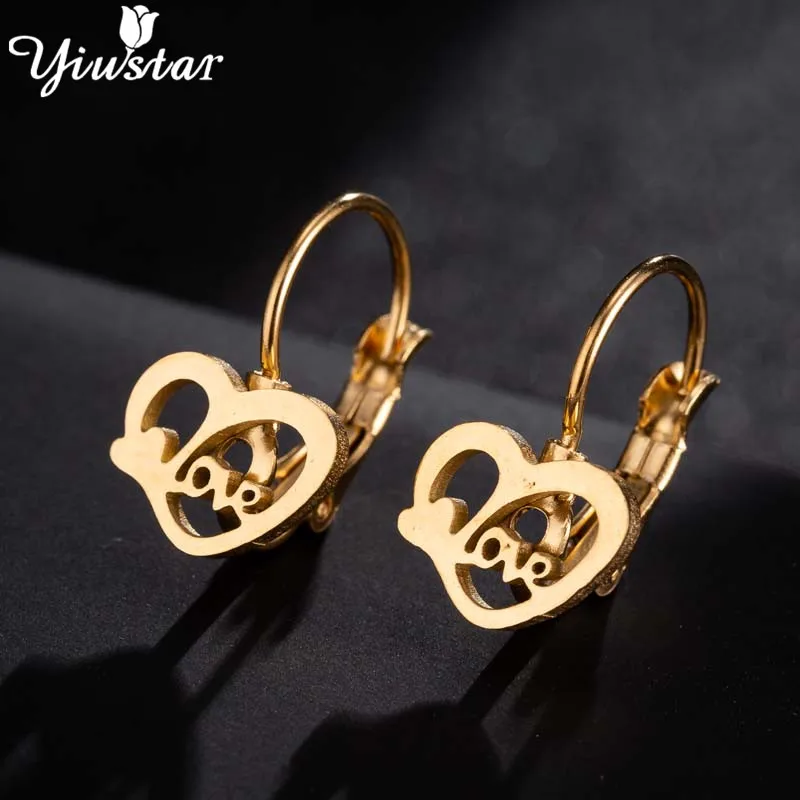Серьги гвоздики Yiustar романтичные украшения для женщин детские серьги милые