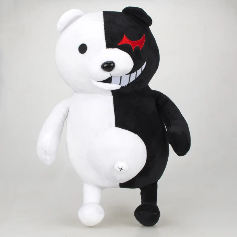 Reneecho Danganronpa Косплей Монокума Monokuma фигурка черный белый медведь |
