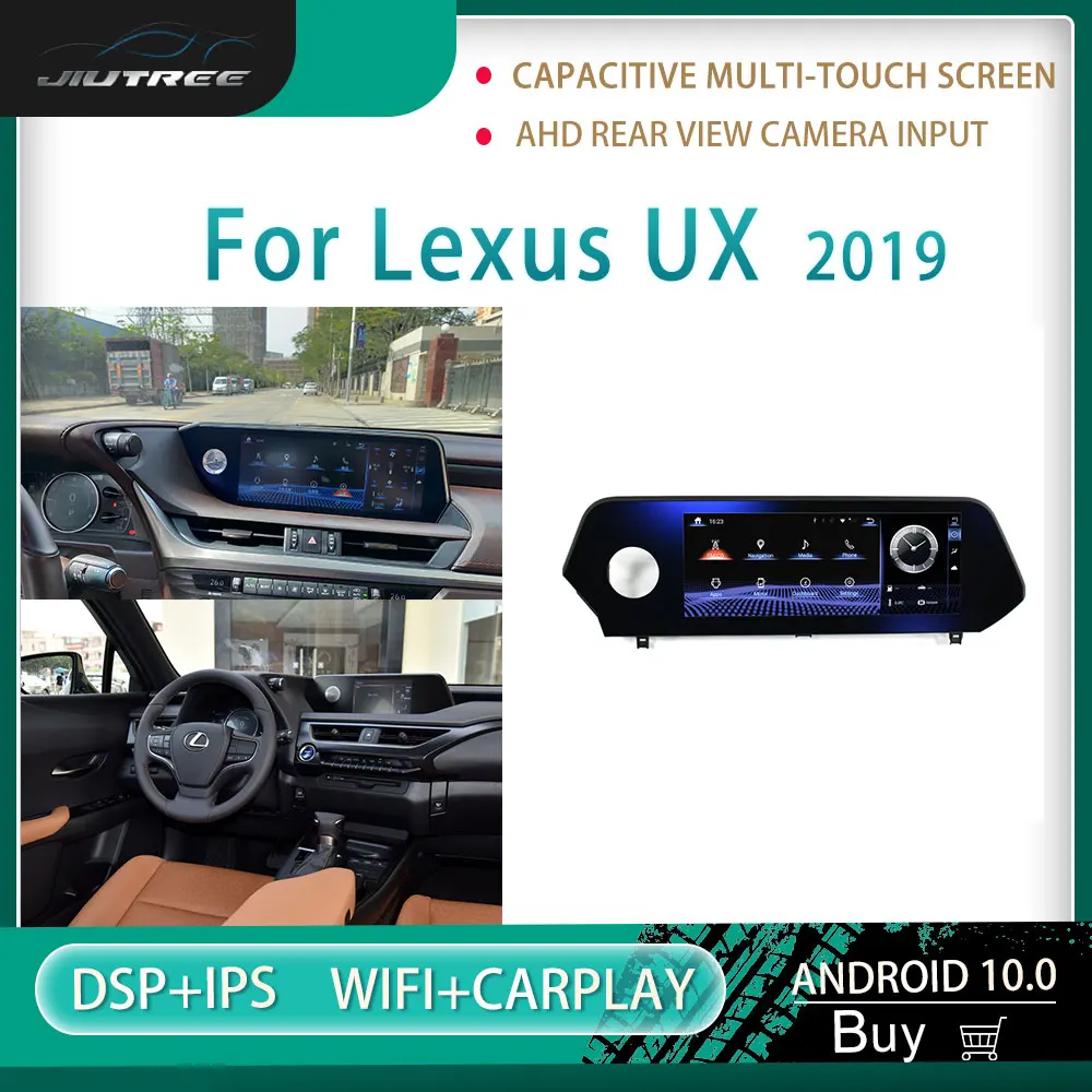 

For Lexus UX 2019 GPS navigation Android System vertical screen Car Radio Multimedia DVD Player carplay Auto Stereo