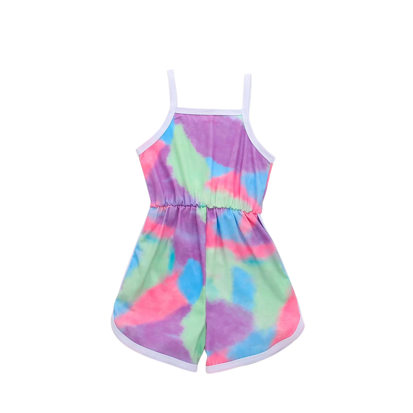 

Тай-дай ползунки для маленьких девочек детская одежда для дома и сна с принтом на тему повседневные комбинезоны для мальчиков фиолетовый галстук-бабочка из хлопка с набивным рисунком, без рукавов, с вырезом лодочка комбинезон