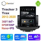 Ownice для Chevrolet Tracker 3 Trax 2013 2019 2020 Nano Vertical Android 10,0 автомобильный радиоприемник 2din автомобильный блок аудио видео системы