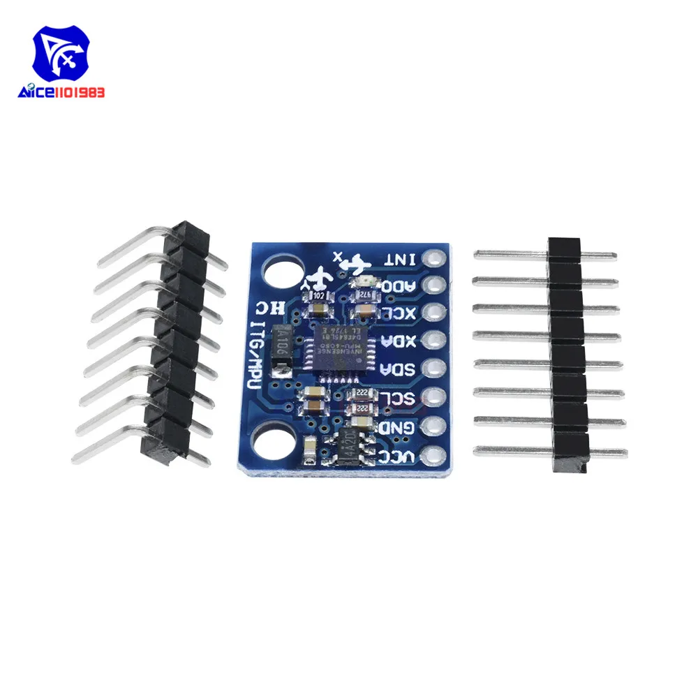 Три оси аналоговые гироскопические датчики акселерометр для Arduino 3 в 5 В интерфейс