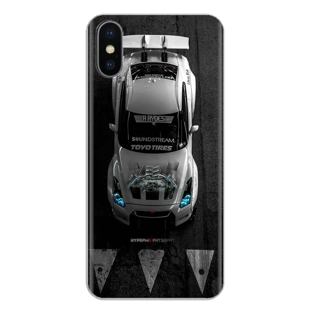 sports car JDM Car GTR Metal Logo Silicone Shell Cover For Samsung Galaxy J1 J2 J3 J4 J5 J6 J7 J8 Plus 2018 Prime 2015 2016 2017 | Мобильные
