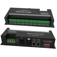 30 channel rgb dmx512 decoder led strip dmx controller 60a dmx dimmer pwm driver input dc12 24v 30ch stage lighting