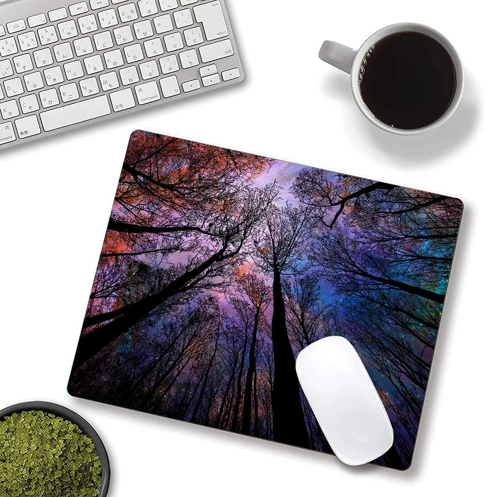 

Mouse Pad Hot Sell Gaming MousePads Cartoon Lovely Anti-slip Gamer Anime Art Psychedelic Woods Office Decoration Home Mouse Mat