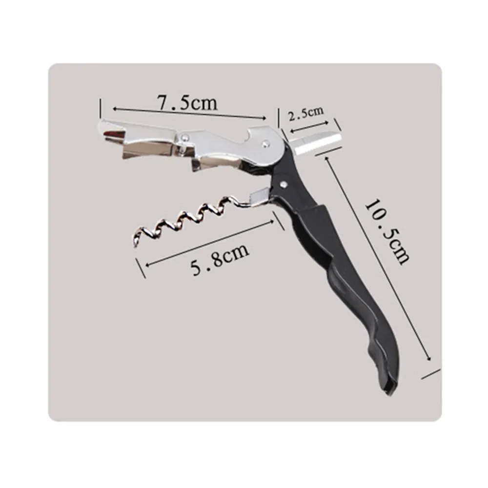 Пива красное вино бутылок Нержавеющая сталь рукоятка винного открывалка для