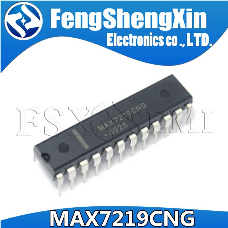 5 шт. MAX7219CNG DIP 24 MAX7219CWG MAX7219EWG MAX7219 SOP драйверы светодиодного дисплея IC|Интегральные