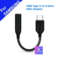 usb type c dac 3 5 jack earphone audio cable for samsung galaxy note 10 20 plus s10 s20 usb to 3 5mm 3 5 for xiaomi oneplus